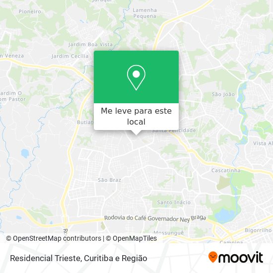 Residencial Trieste mapa