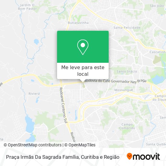 Praça Irmãs Da Sagrada Família mapa
