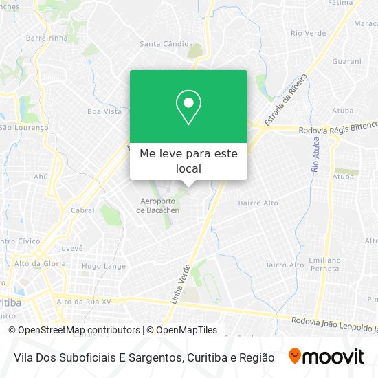 Vila Dos Suboficiais E Sargentos mapa