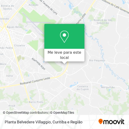 Planta Belvedere Villaggio mapa