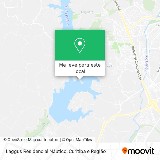 Laggus Residencial Náutico mapa