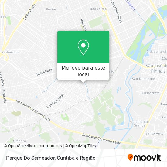 Parque Do Semeador mapa