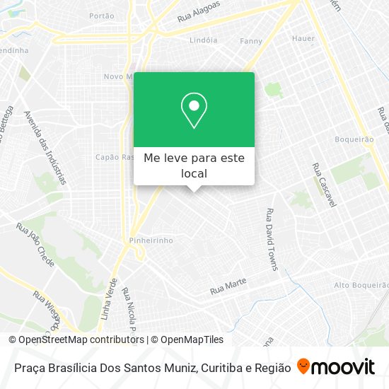 Praça Brasílicia Dos Santos Muniz mapa