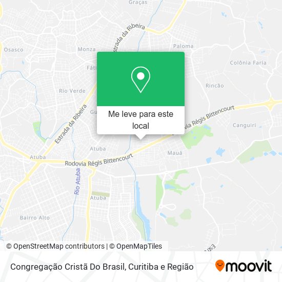 Congregação Cristã Do Brasil mapa