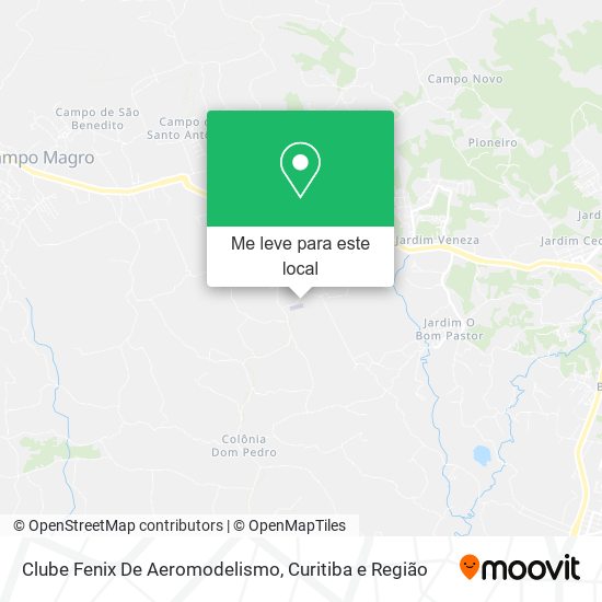 Clube Fenix De Aeromodelismo mapa