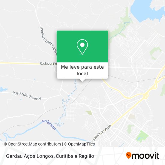 Gerdau Aços Longos mapa