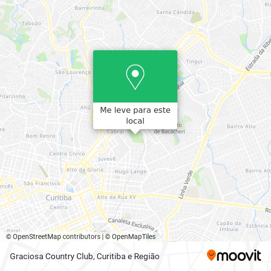 Graciosa Country Club mapa
