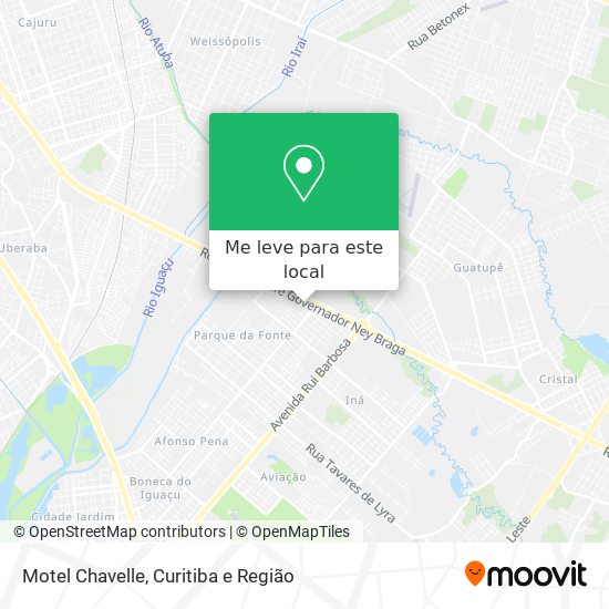 Motel Chavelle mapa