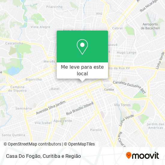 Casa Do Fogão mapa