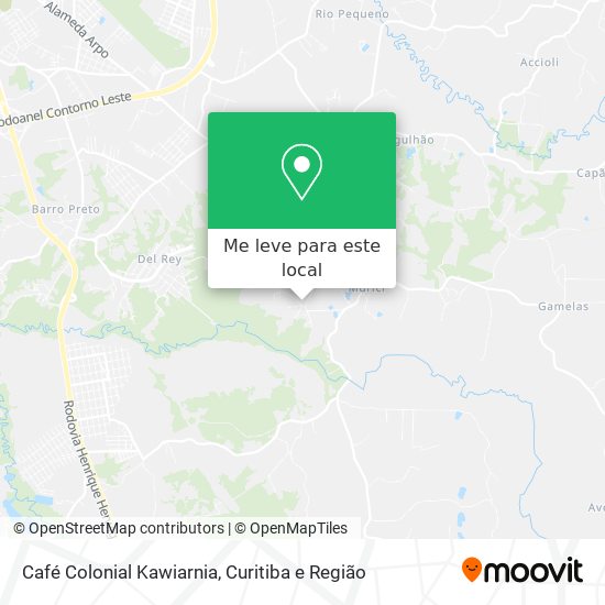 Café Colonial Kawiarnia mapa
