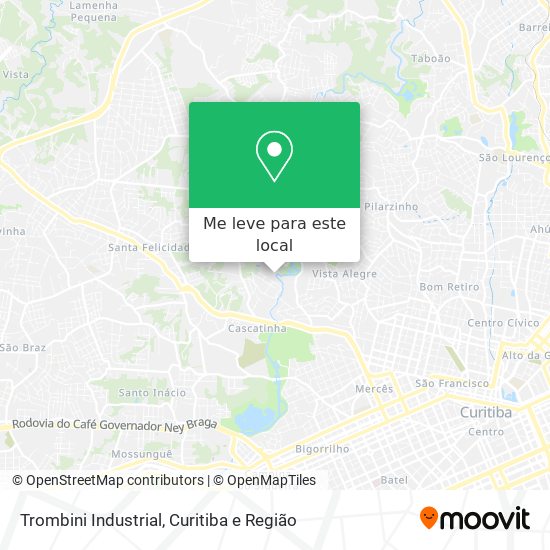Trombini Industrial mapa