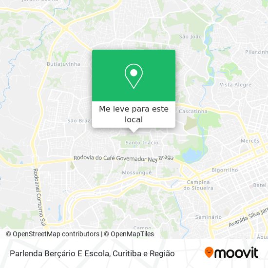 Parlenda Berçário E Escola mapa