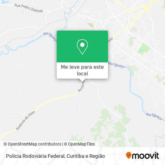 Polícia Rodoviária Federal mapa