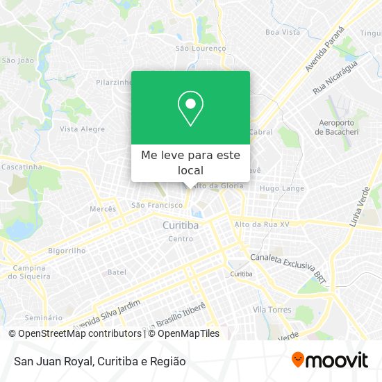 San Juan Royal mapa