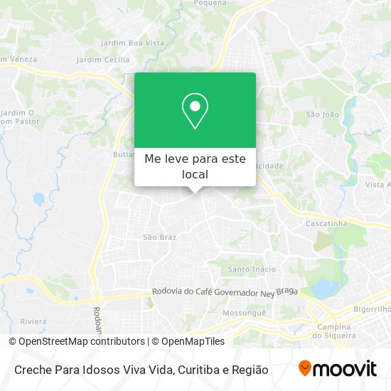 Creche Para Idosos Viva Vida mapa