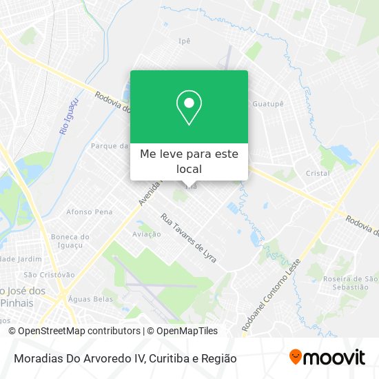 Moradias Do Arvoredo IV mapa