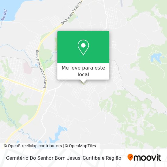 Cemitério Do Senhor Bom Jesus mapa