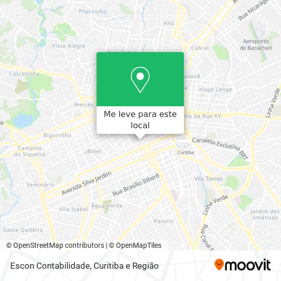 Escon Contabilidade mapa