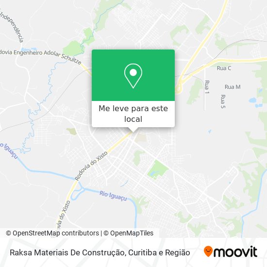 Raksa Materiais De Construção mapa