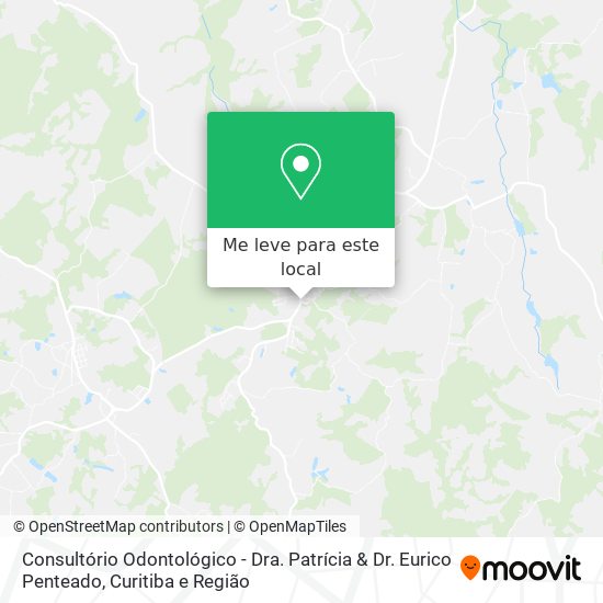 Consultório Odontológico - Dra. Patrícia & Dr. Eurico Penteado mapa