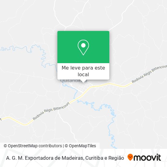 A. G. M. Exportadora de Madeiras mapa