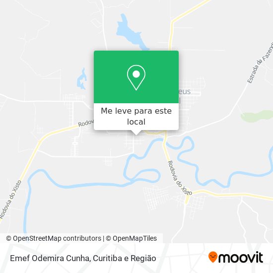 Emef Odemira Cunha mapa