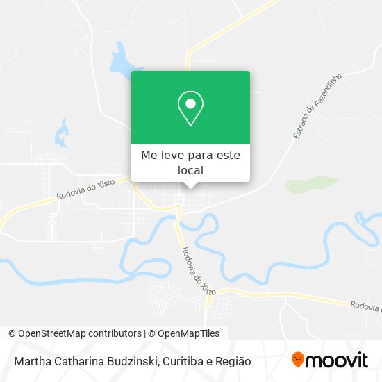 Martha Catharina Budzinski mapa