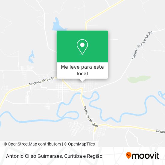 Antonio Cilso Guimaraes mapa