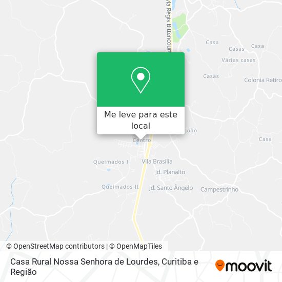 Casa Rural Nossa Senhora de Lourdes mapa