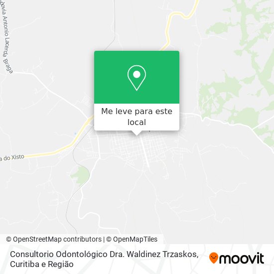 Consultorio Odontológico Dra. Waldinez Trzaskos mapa