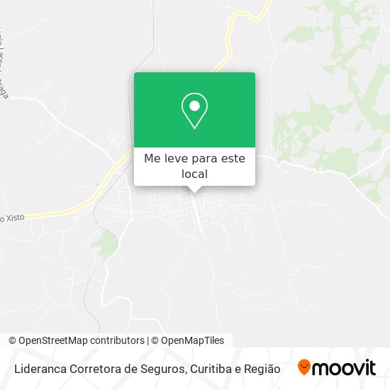 Lideranca Corretora de Seguros mapa