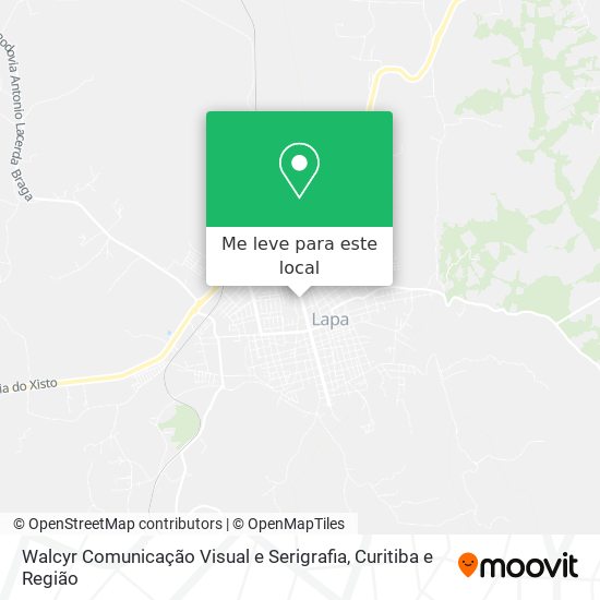 Walcyr Comunicação Visual e Serigrafia mapa