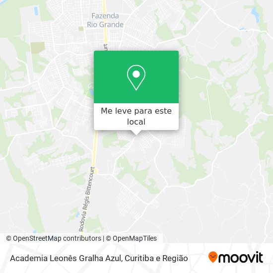 Academia Leonês Gralha Azul mapa