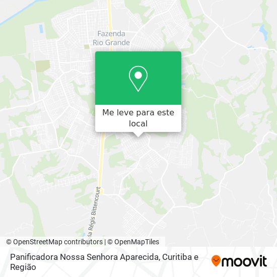 Panificadora Nossa Senhora Aparecida mapa