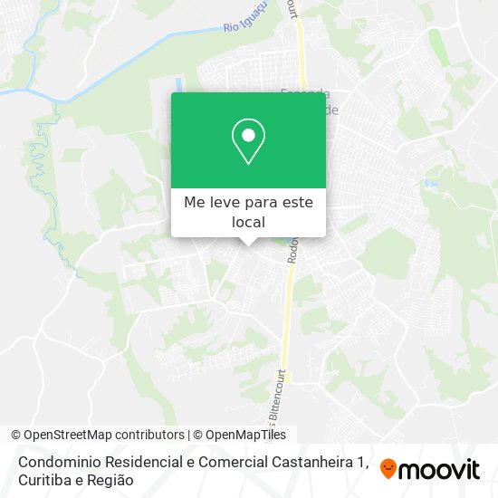 Condominio Residencial e Comercial Castanheira 1 mapa