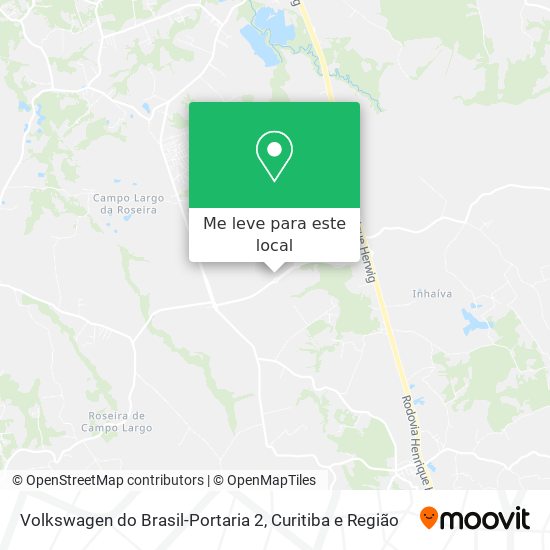 Volkswagen do Brasil-Portaria 2 mapa