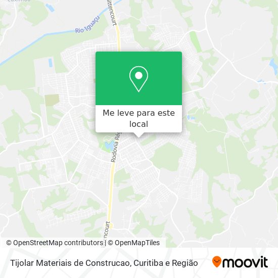 Tijolar Materiais de Construcao mapa