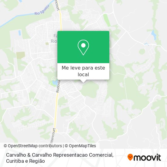 Carvalho & Carvalho Representacao Comercial mapa
