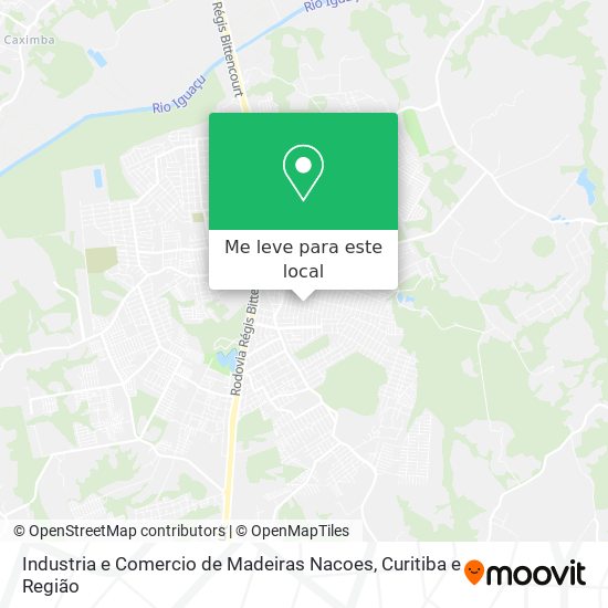 Industria e Comercio de Madeiras Nacoes mapa