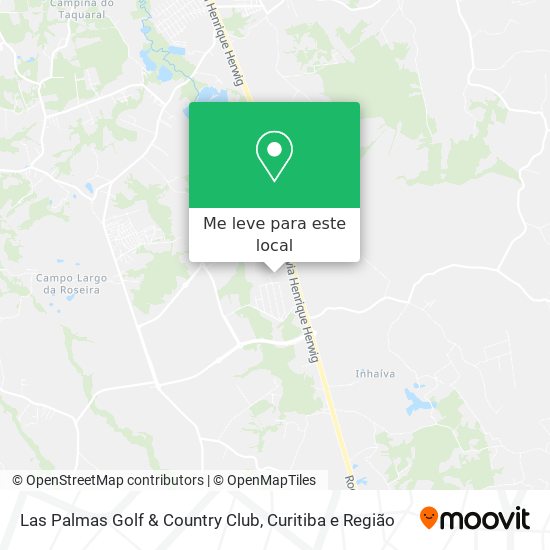 Las Palmas Golf & Country Club mapa