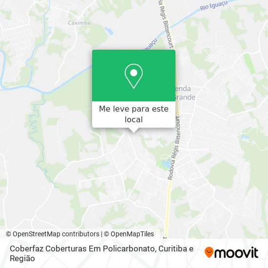 Coberfaz Coberturas Em Policarbonato mapa