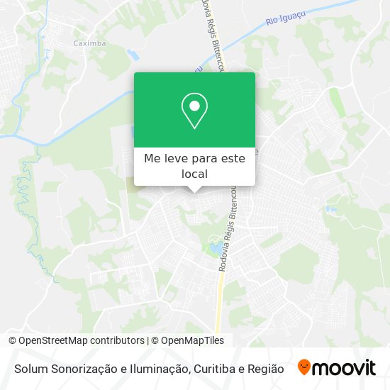 Solum Sonorização e Iluminação mapa