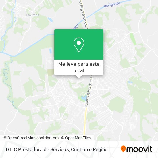 D L C Prestadora de Servicos mapa
