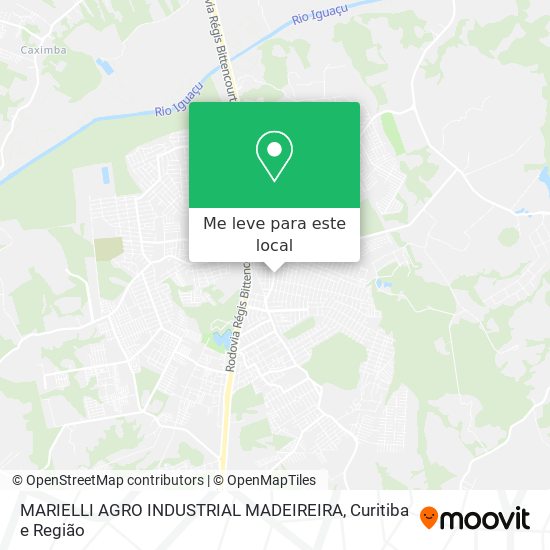 MARIELLI AGRO INDUSTRIAL MADEIREIRA mapa