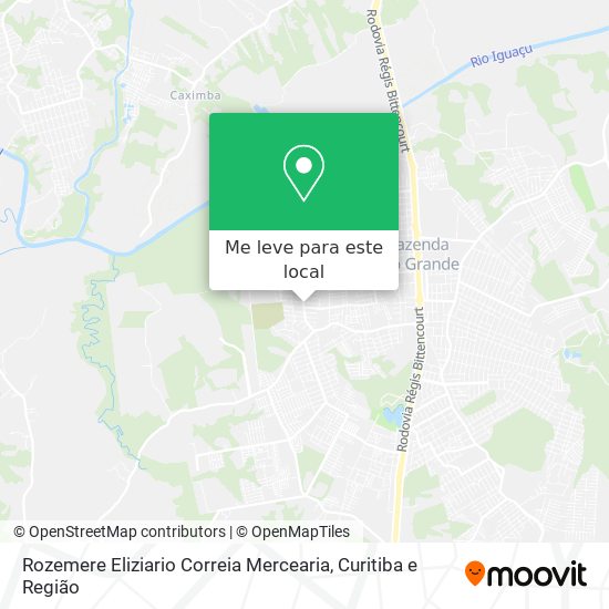 Rozemere Eliziario Correia Mercearia mapa