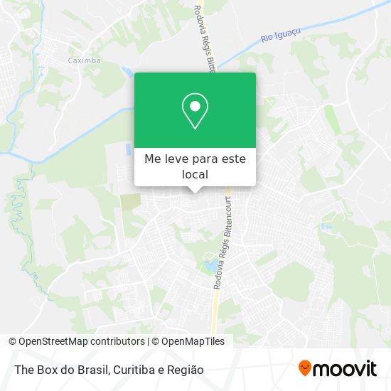 The Box do Brasil mapa