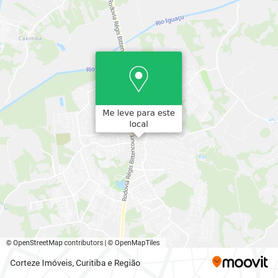 Corteze Imóveis mapa