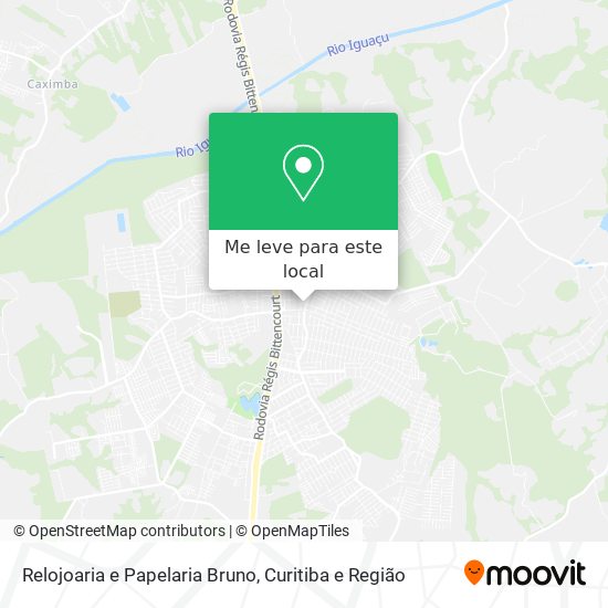 Relojoaria e Papelaria Bruno mapa