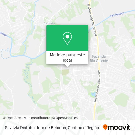 Savitzki Distribuidora de Bebidas mapa