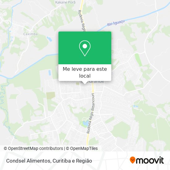 Condsel Alimentos mapa